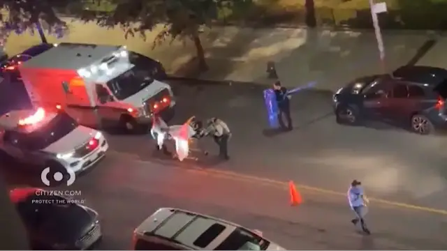 Video thumbnail for Taxi driver shot after trying to stop dispute following crash in Fort Greene, source says
