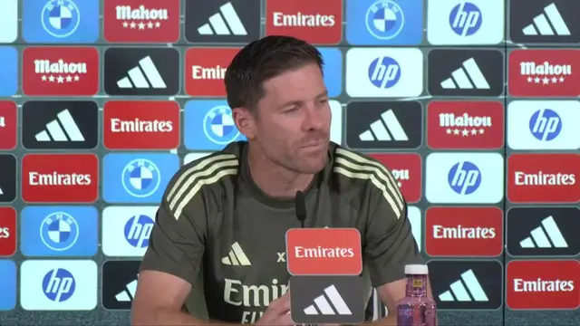 'Video thumbnail for 'They need to live with it' - Xabi Alonso on Valverde and Vinicius being left out'