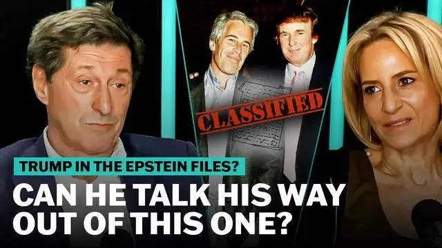 'Video thumbnail for Trump's Epstein cover is blown'