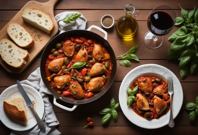 Video thumbnail for Chicken Cacciatore Recipe