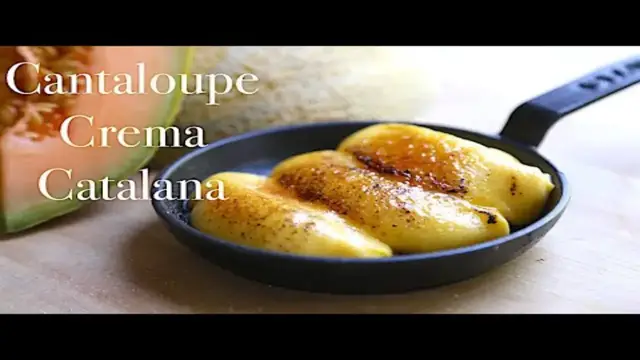 'Video thumbnail for Cantaloupe Crema Catalana'