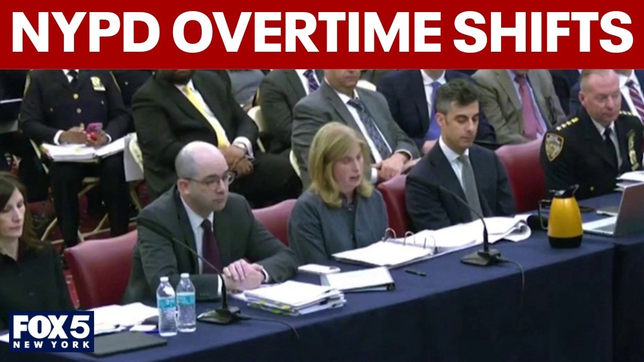 Video thumbnail for Tisch testifies about need for NYPD overtime shifts