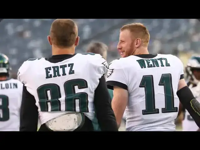 'Video thumbnail for Lord Brunson: eagles' carson wentz & zach ertz speak on george floyd tragedy & systematic racism'