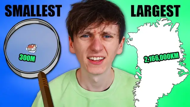 Video thumbnail for The World's SMALLEST & LARGEST Islands...