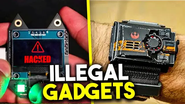 Video thumbnail for Top 50 illegal and Spy Gadgets You Should Buy!