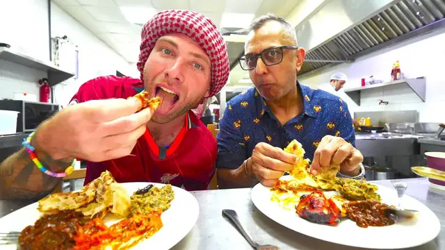 'Video thumbnail for Omani INDIAN FOOD in Muscat!! 20 Northern MUGHLAI DISHES in Oman!!'