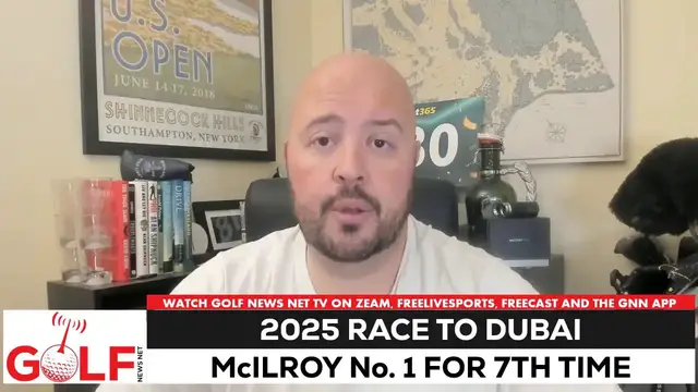 'Video thumbnail for Rory McIlroy wins 7th Race to Dubai at 2025 DP World Tour Championship'