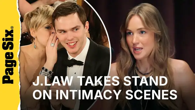 Video thumbnail for Jennifer Lawrence reveals reason she 'came down hard' on crew over uncensored scenes