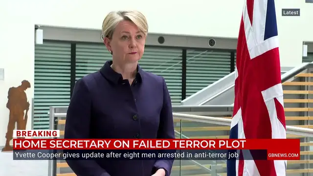 'Video thumbnail for WATCH IN FULL: Yvette Cooper gives update on failed terror plot'