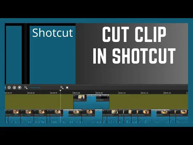 'Video thumbnail for How To Cut Or Split A Video Clip In Shotcut | Shotcut Video editor Tutorial'