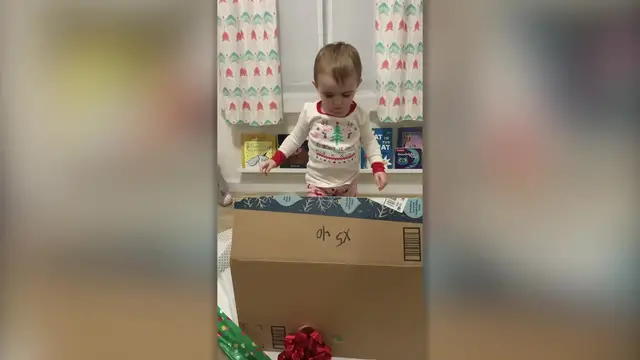 Video thumbnail for Little Girl's Adorable Reaction To Navy Dad Doll | Happily TV