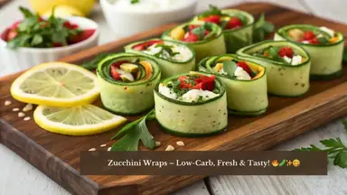'Video thumbnail for Zucchini Wraps | Light, Low-Carb & Totally Delicious!'