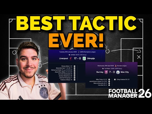 Video thumbnail for The BEST Tactic I’ve EVER Tested! | Tactic Week Episode 3 | FM26
