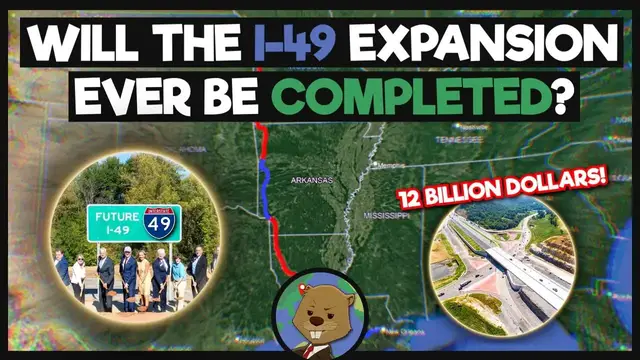 'Video thumbnail for The South's $12 Billion Future Interstate - Will I-49 Ever be Finished?'