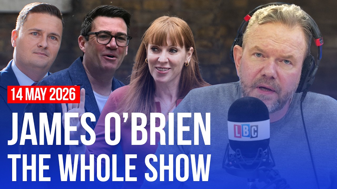 Video thumbnail for I don't think I want a leadership challenge today | James O’Brien - The Whole Show