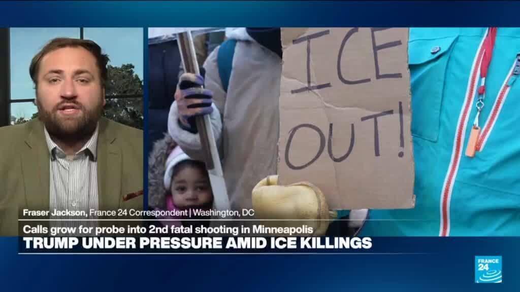 Video thumbnail for Minneapolis : Trump under pressure amid ICE killings