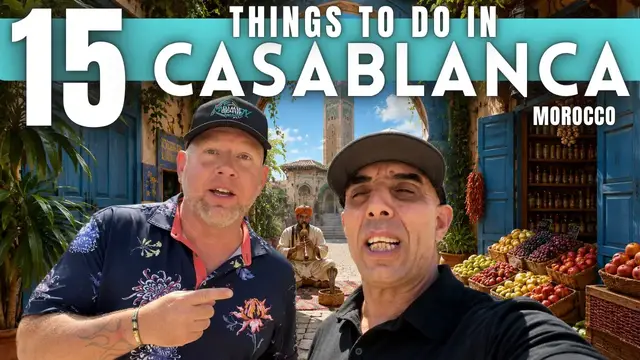 Video thumbnail for Best Things To Do in Casablanca Morocco Travel Guide 2026 4k