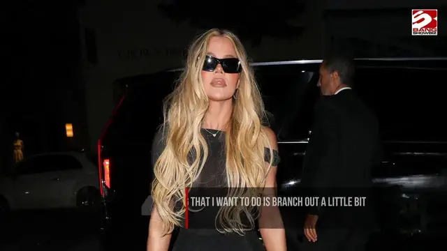 Video thumbnail for Reality TV star Khloe Kardashian 'loves conspiracies'