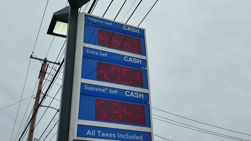 Video thumbnail for Getting a break at the pump? Westchester drivers weigh proposed gas tax holiday