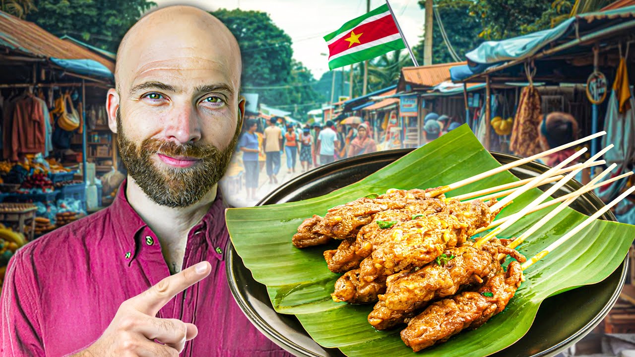 Video thumbnail for Suriname's Ultimate Paramaribo Market Street Food Tour!!