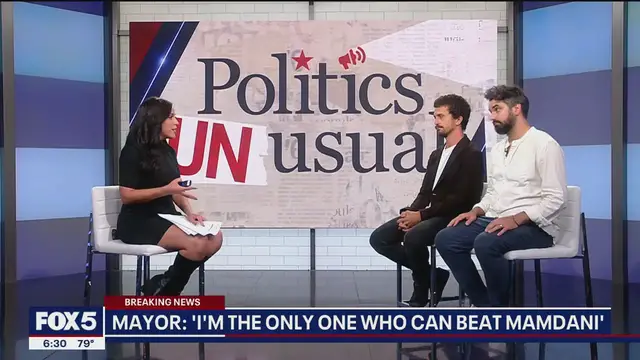 'Video thumbnail for Politics Unusual: Experts break down Adams political future, Trump involvement in NYC race'