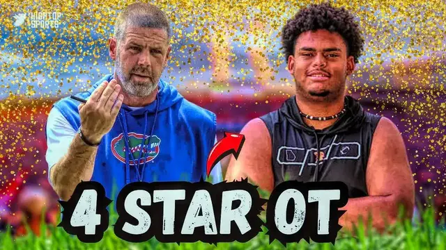'Video thumbnail for Florida Gators Land Massive 4 Star Tackle!'