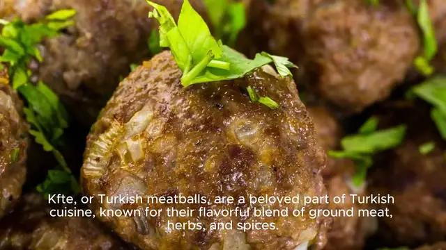 Video thumbnail for Köfte (Turkish Meatballs) Recipe