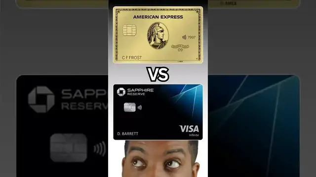 Video thumbnail for American Express Gold Card vs Chase Sapphire Reserve: Which is Best?