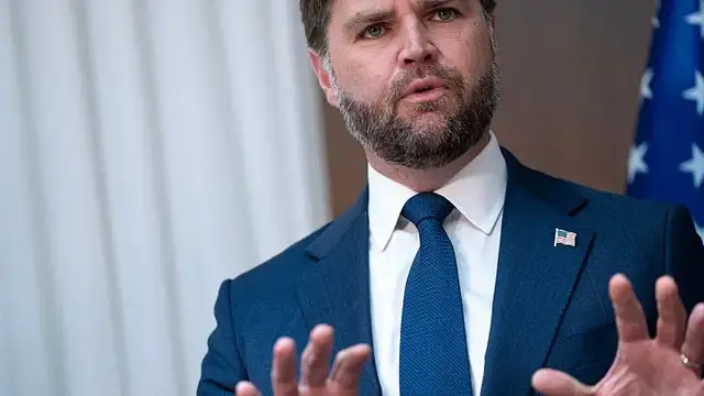 'Video thumbnail for US Vice president JD Vance "confused" by Israeli vote to annex West Bank'