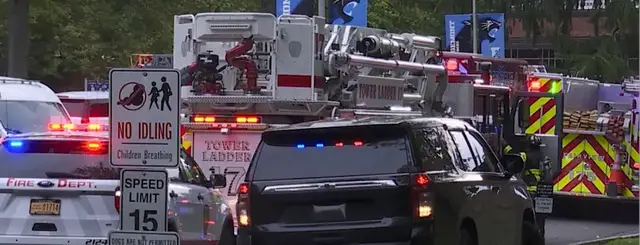 Video thumbnail for Students begin remote learning after electrical fire beneath Edgemont school prompts massive evacuation
