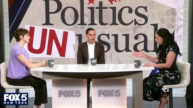 Video thumbnail for Co-chairs of NYC's Democratic Socialists of America talk primary success