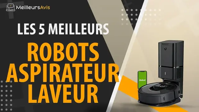 Video thumbnail for ⭐️ MEILLEUR ROBOT ASPIRATEUR LAVEUR - Avis & Guide d'achat (Comparatif 2022)