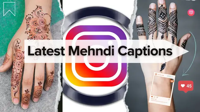 Video thumbnail for Latest Mehndi Captions | General Mehndi captions | May cause excessive compliments.