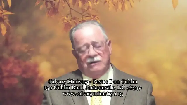 'Video thumbnail for Revelation 1:1-3 - Pastor Don Guldin'