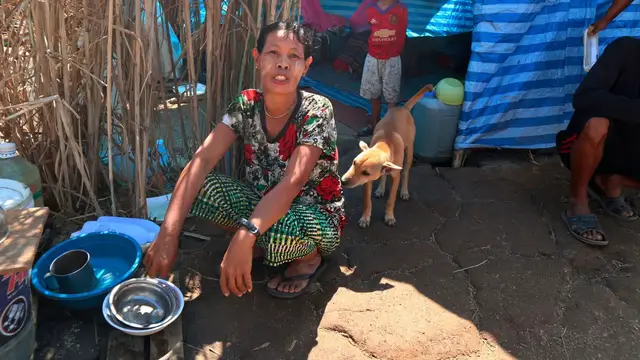 Video thumbnail for Millions displaced by Myanmar’s civil war excluded from voting in military-run election