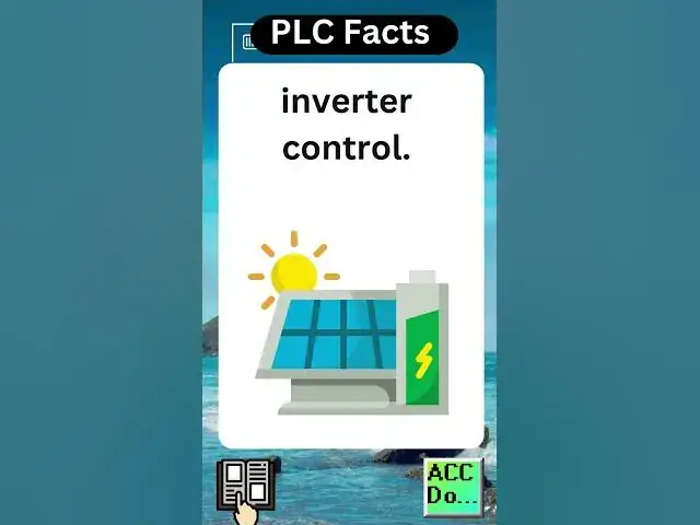 Video thumbnail for PLC Facts - solar power plants...