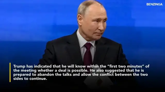 'Video thumbnail for Trump To Judge Putin 'In The First Two Minutes' — Will Walk Out If No Fair Deal- 'That'll Be The End''