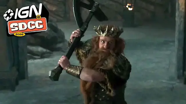 Video thumbnail for The Lord of the Rings: The Rings of Power: S3 Brings Elves and Dwarves Together | Comic Con 2026