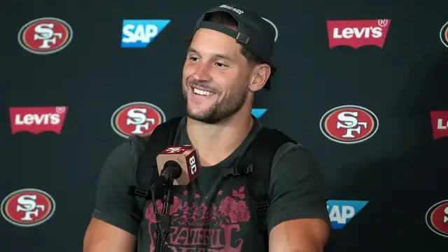 Video thumbnail for Nick Bosa & George Kittle Set to Return for 49ers vs. Rams