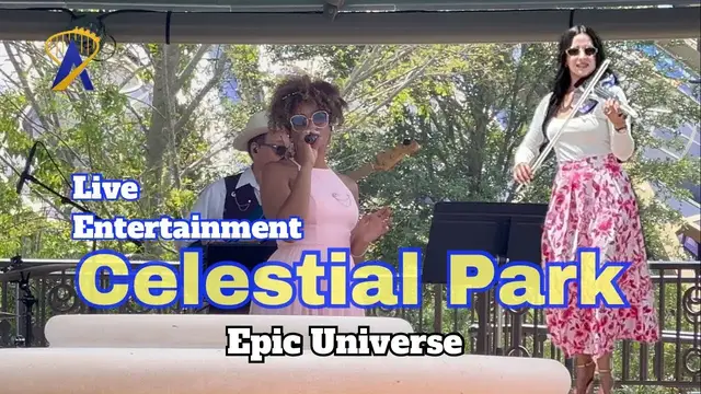 Video thumbnail for Epic Universe Live Entertainment in Celestial Park
