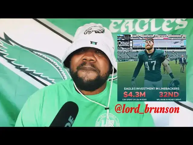 'Video thumbnail for Lord Brunson: eagles' linebacker woes: why howie roseman needs to fix it'
