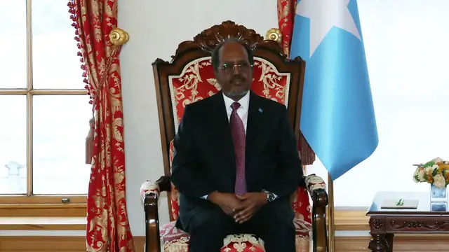 Video thumbnail for Somali president: Israel deal with Somaliland tied to hosting Palestinians