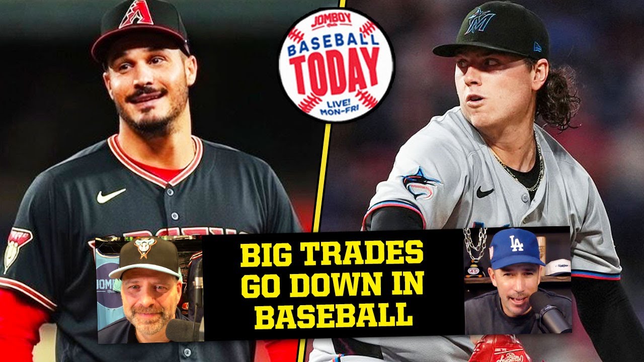 Video thumbnail for Nolan Arenado traded to the Diamondbacks and Yankees acquire Ryan Weathers | Baseball Today