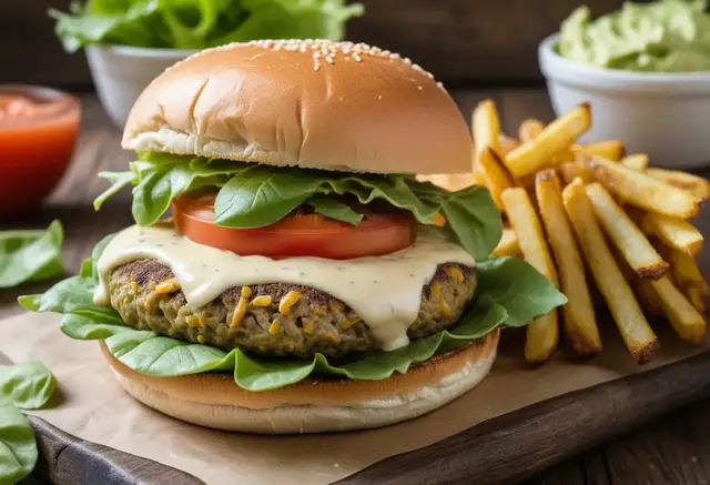 Video thumbnail for The Best Vegan Burger