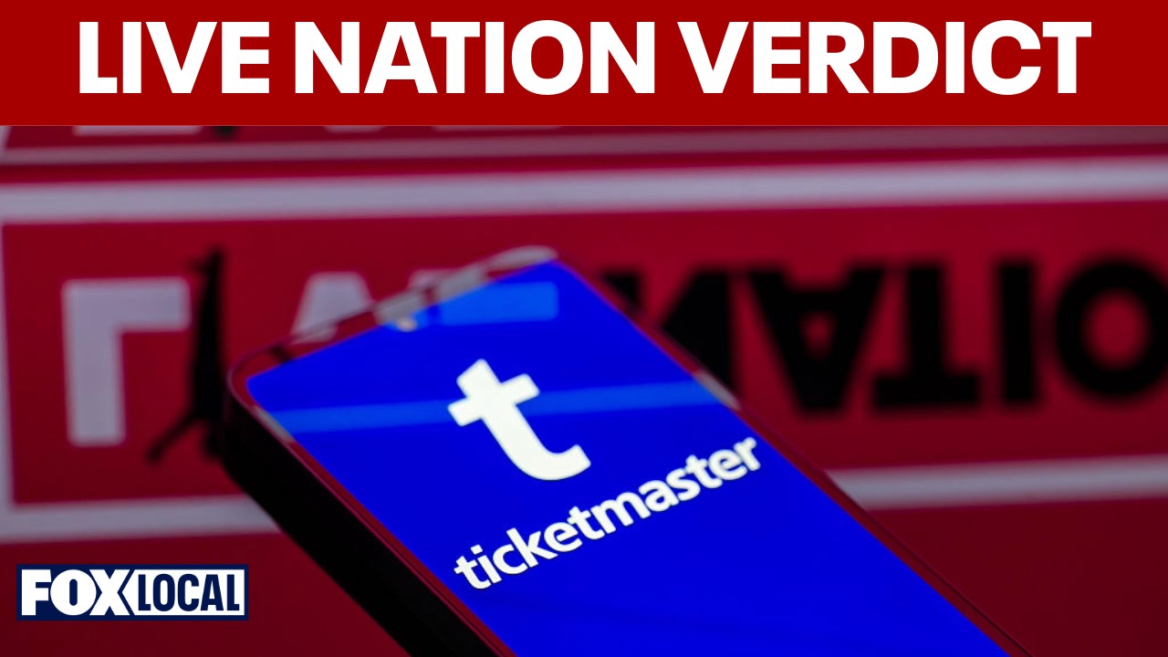 Video thumbnail for Jury finds Ticketmaster, Live Nation had concert venue monopoly