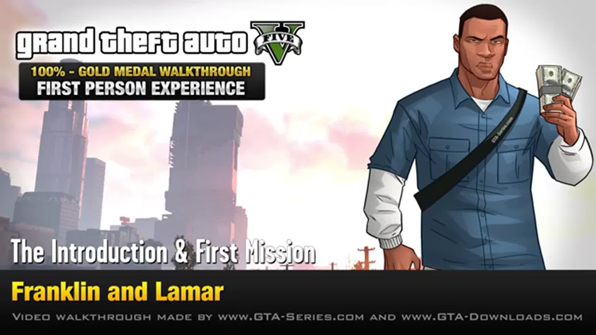 Video thumbnail for GTA 5 First Mission Gameplay | Franklin & Lamar | #Shorts