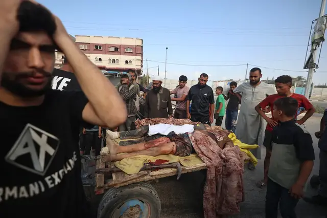 'Video thumbnail for Assault on Gaza City: Cameras capture Israeli strike on displaced families'