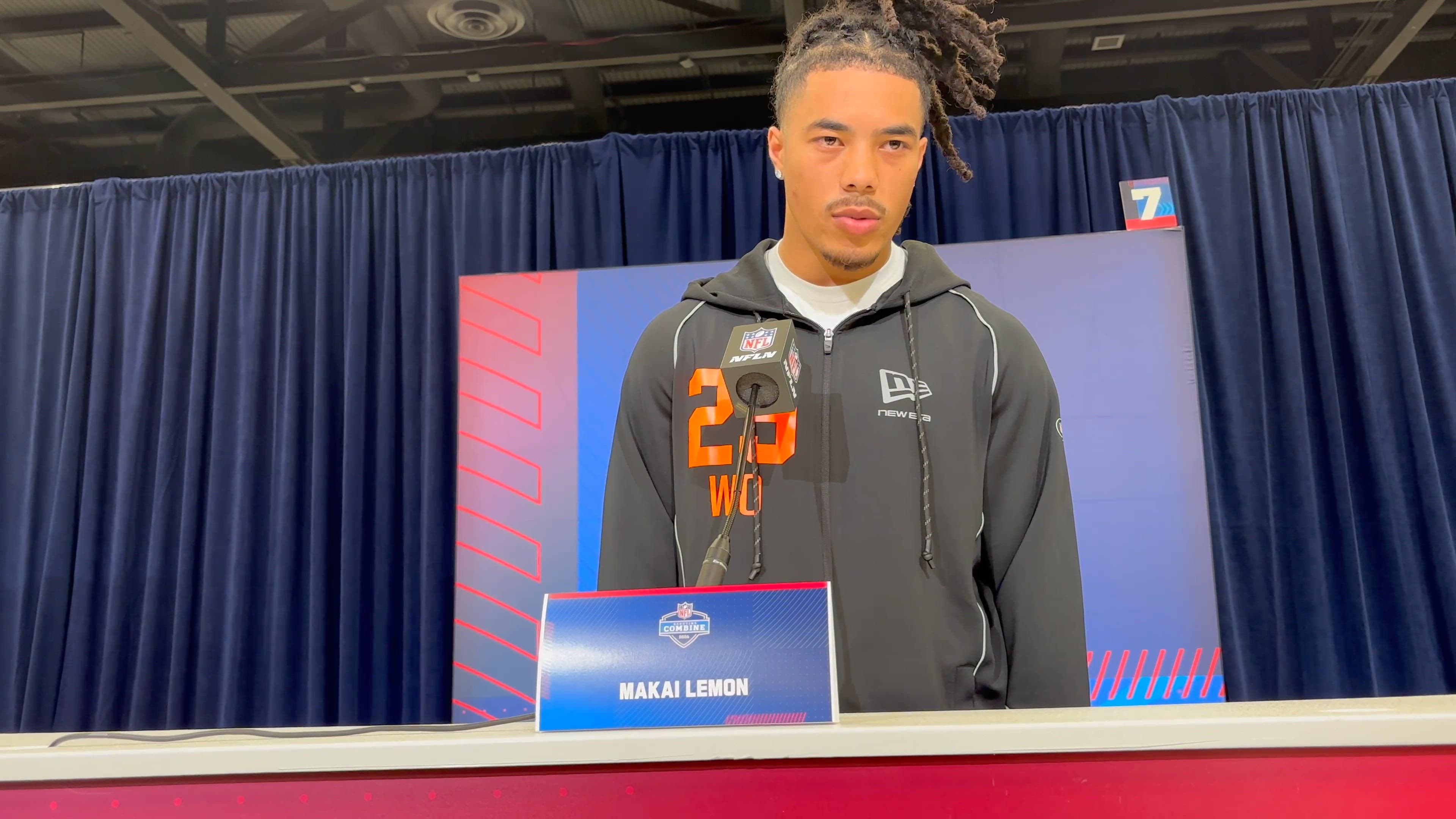 Video thumbnail for Los Angeles Rams and USC WR Makai Lemon on Speed, Testing and More