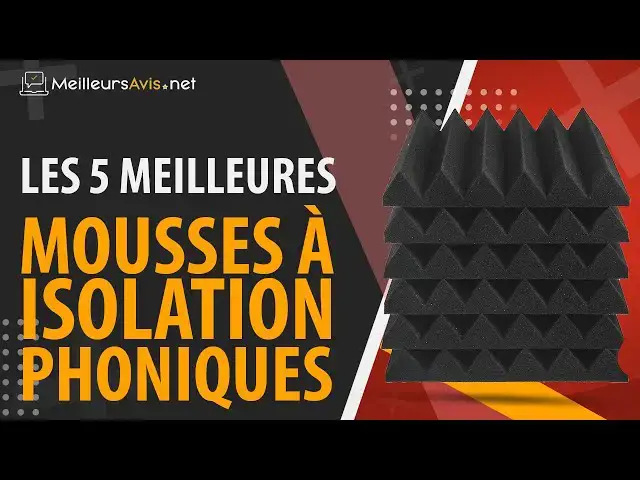 Video thumbnail for ⭐️ MEILLEURE MOUSSE À ISOLATION PHONIQUE - Avis & Guide d'achat (Comparatif 2020)