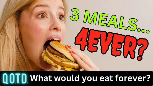 Video thumbnail for 3 Meals on Repeat! Today’s QOTD Question (Record with link below & be on air!)